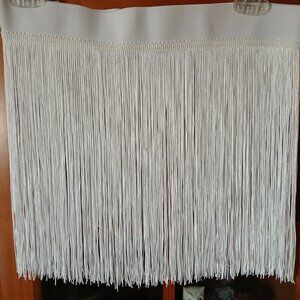 Women Fringe Tassel Bikini Cover Up Sarong Skirt Beach POOL WHITE S XL